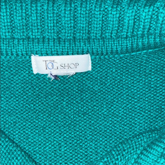 TOG the SHOPTeal Button-Up Women's Sweater - Picture 6 of 11